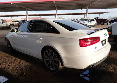 2013 Audi A6 3.0T Premium from USA, damaged, VIN WAUGGAFC8DN107420